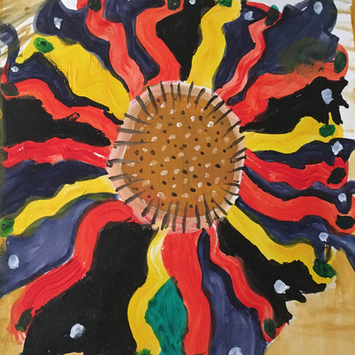 Sun Mandala - Glossy Finish - 5.5